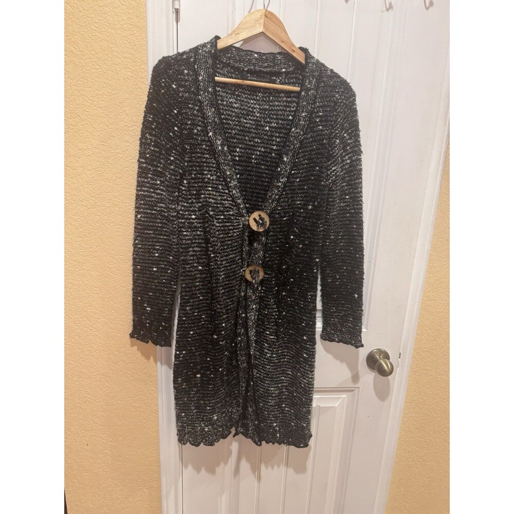 BcbgMaxazria L Mohair Alpaca Blend Longline Cardigan Sweater Duster